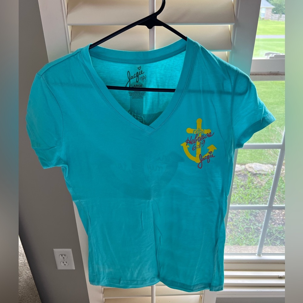 Turquoise Women’s T-shirt NTW Jacqie collab Large